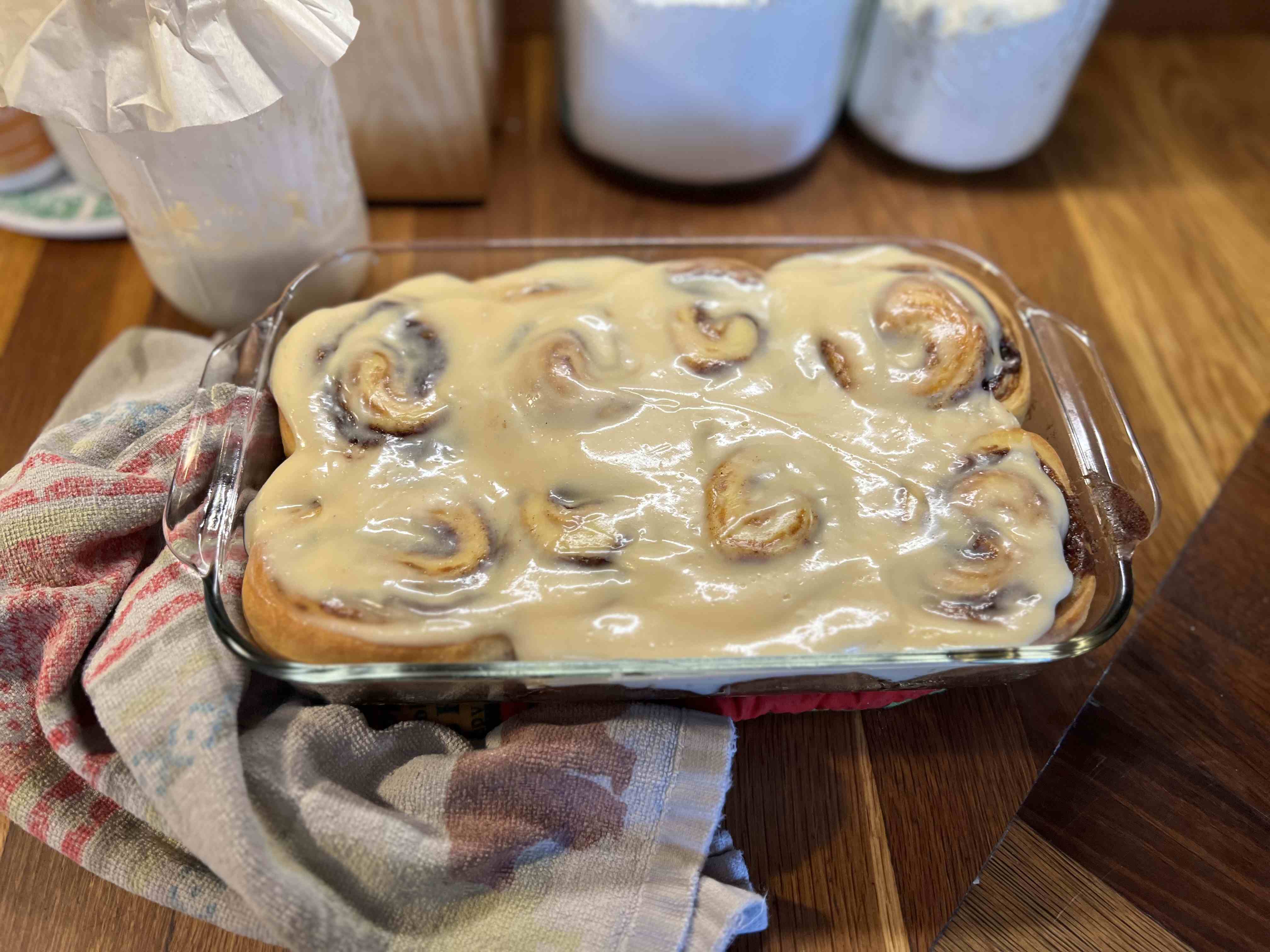 Cinnamon rolls sourdough